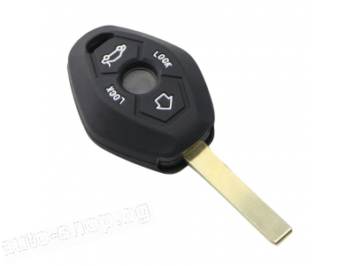 Силиконов кейс за ключ BMW X3 X5 Z3 Z4 3 5 7 Серии E38 E39 E46 E83 M5 325i 1998-2005