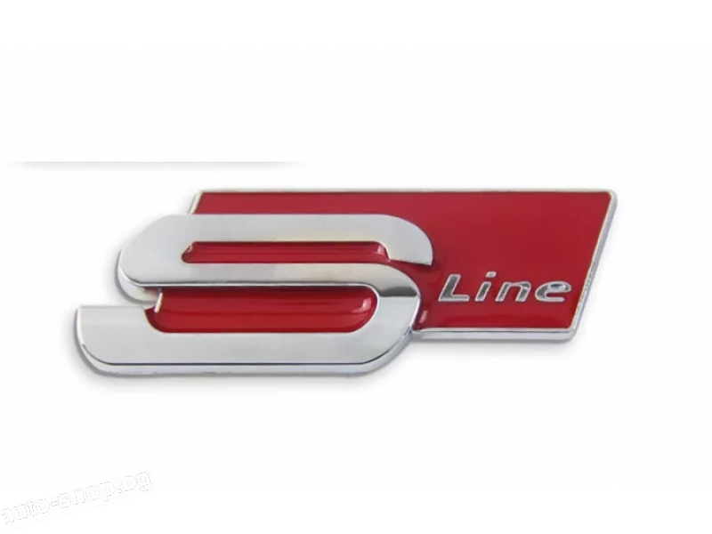 S Line емблема за заден капак