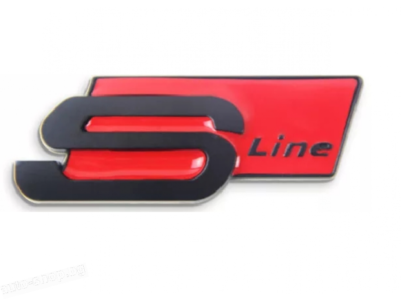 S Line емблема за заден капак