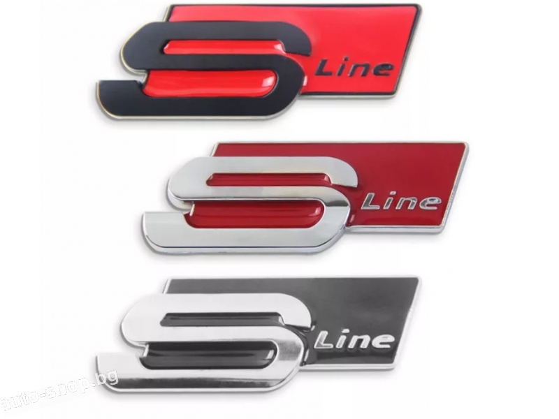 S Line емблема за заден капак